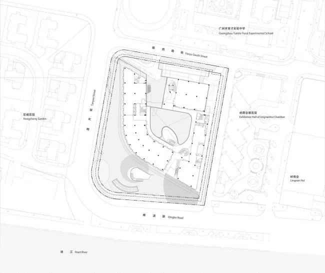 BIM建筑|二沙文立方: 一座垂直的街道美术馆 / 扉建筑