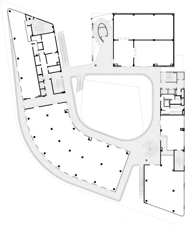 BIM建筑|二沙文立方: 一座垂直的街道美术馆 / 扉建筑