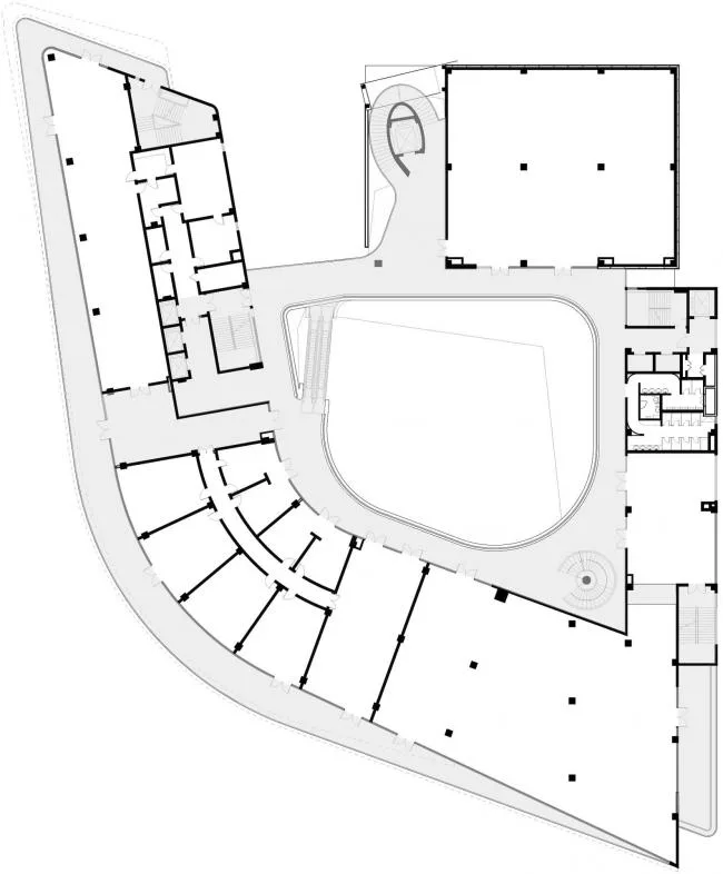 BIM建筑|二沙文立方: 一座垂直的街道美术馆 / 扉建筑