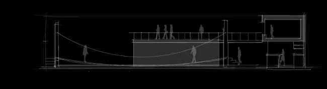 BIM建筑|6WEI空间咖啡厅，属于一座城市的空间 / 年夜晓建筑工作室