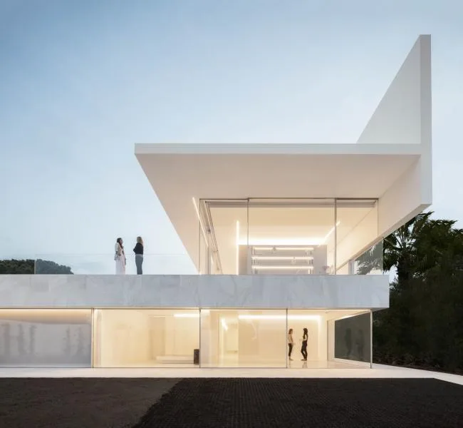 BIM建筑|在宏大的“T”形屋顶上远眺海面：霍夫曼之家