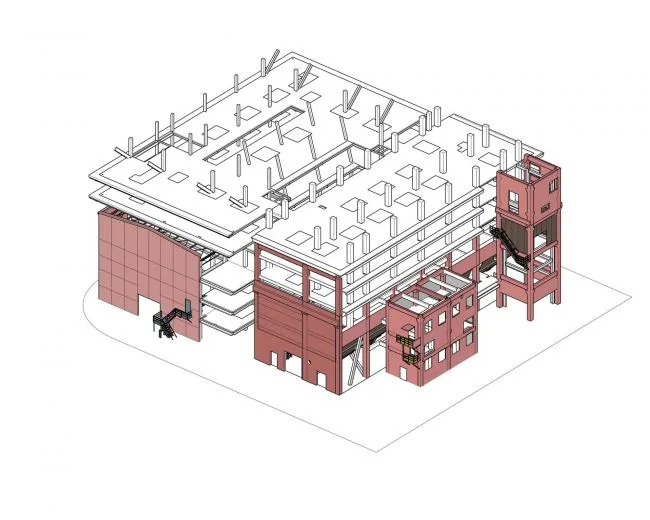 BIM建筑|北京首钢工舍智选沐日酒店“仓阁” / 中国建筑设计研讨院有限公司