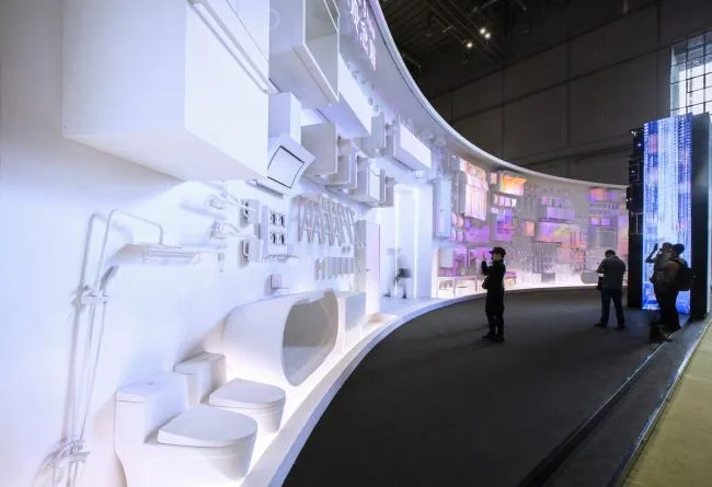 BIM建筑|由家具组成的创意天然空间——2018DDS展览 / TOWO堂晤设计