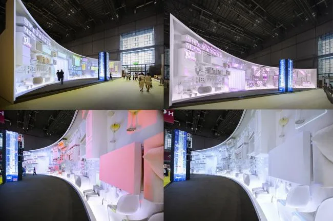 BIM建筑|由家具组成的创意天然空间——2018DDS展览 / TOWO堂晤设计