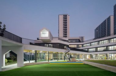 BIM建筑|漂浮的乐土——杭州市浪潮幼儿园 / GLA建筑设计-BIM建筑网