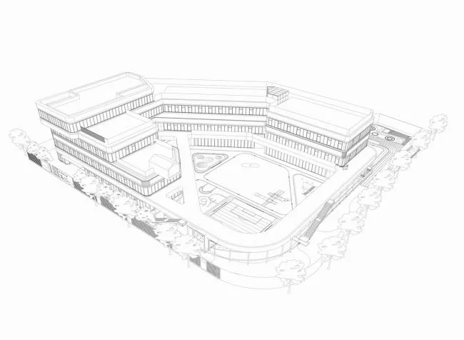 BIM建筑|漂浮的乐土——杭州市浪潮幼儿园 / GLA建筑设计