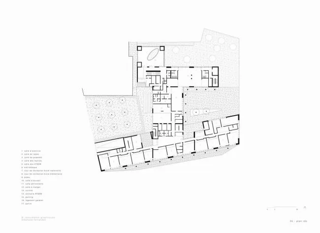 BIM建筑|罗米莉公立黉舍