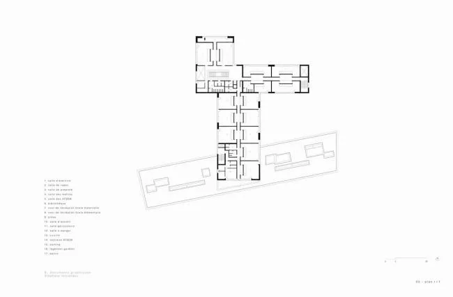 BIM建筑|罗米莉公立黉舍
