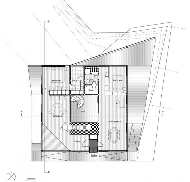 BIM建筑|如布谷鸟守看谷地——Kiltro山坡室第