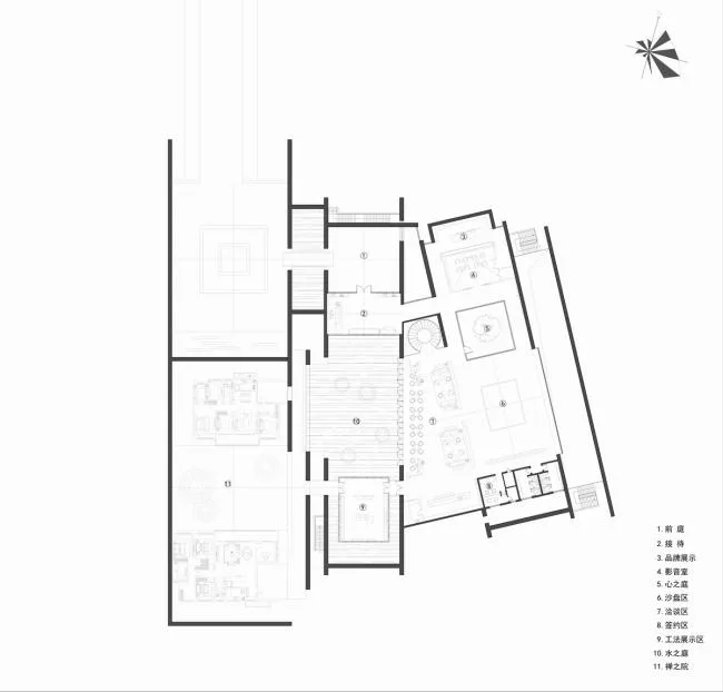 BIM建筑|水与石的江南光影——常州旭辉铂悦天宁生涯艺术馆 / 水石设计