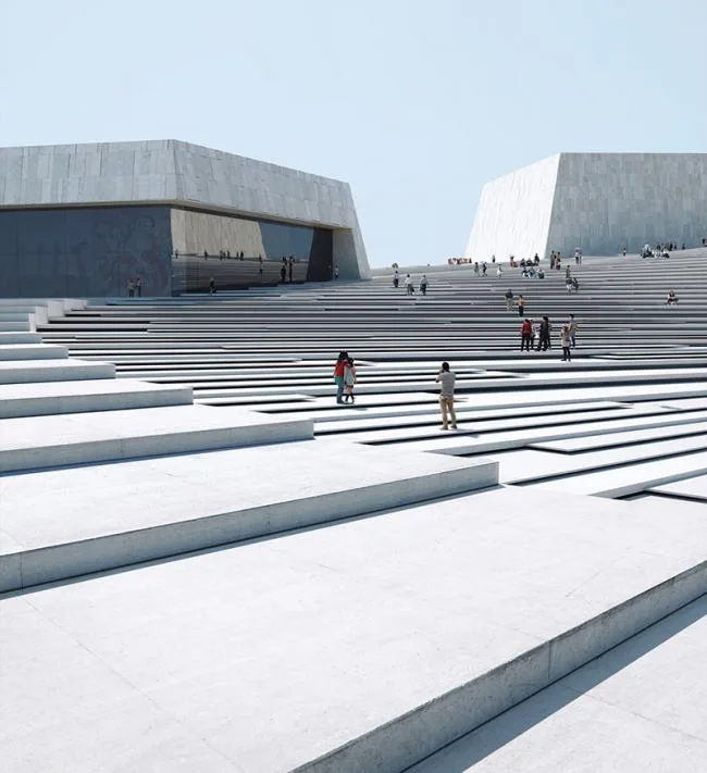 BIM建筑|Snøhetta 颁布上海年夜歌剧院计划，‘扇子’动态睁开在黄浦江岸