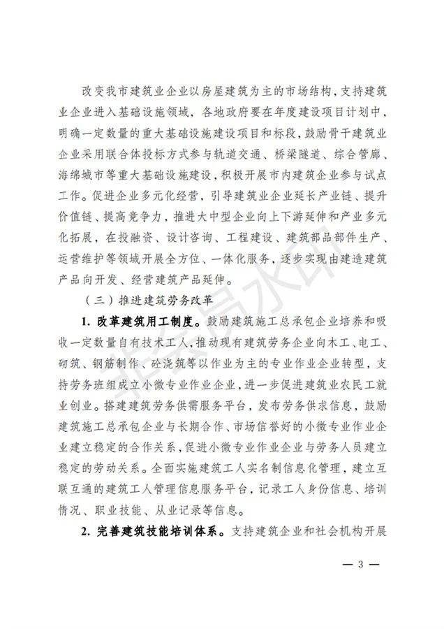 BIM与装配式|镇江市人民政府关于促进建筑业改革发展的实施意见