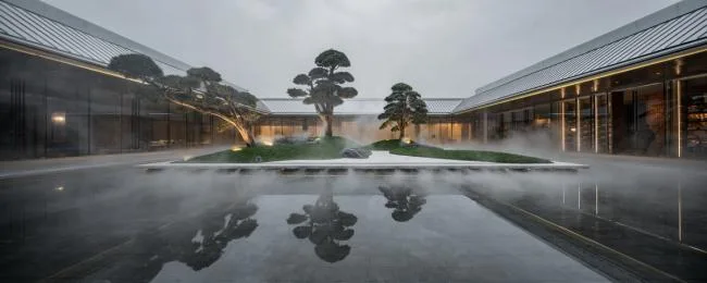 BIM建筑|青松翠柏，镜水院落：重庆万科翡翠公园 / 上海日清建筑设计
