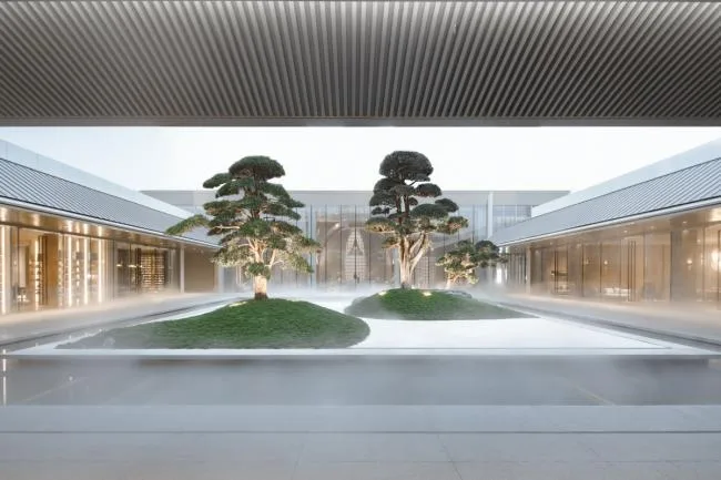BIM建筑|青松翠柏，镜水院落：重庆万科翡翠公园 / 上海日清建筑设计