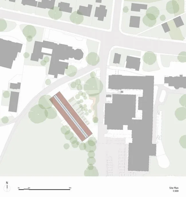 BIM建筑|红砖楼下的进修中间：赖盖特文法黉舍藏书楼