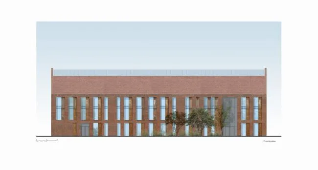 BIM建筑|红砖楼下的进修中间：赖盖特文法黉舍藏书楼