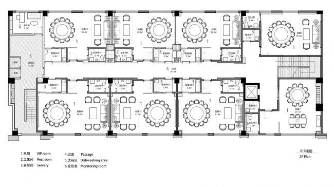 BIM建筑|古朴安静的唐风空间：岁冷三友 / 今古凤凰空间谋划机构