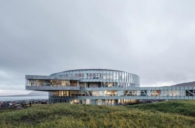 BIM建筑|BIG新作，仿佛峡湾上的漩涡：Glasir 学院-BIM建筑网