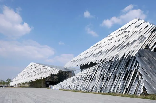 BIM建筑|摄影作品：阳澄湖旅客集散中间 / 隈研吾建筑都会设计事务所