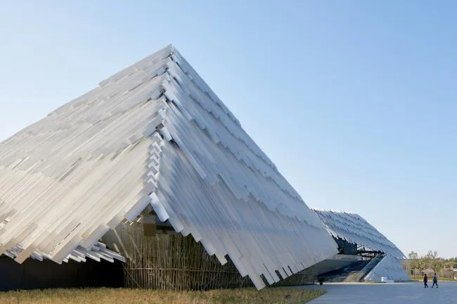 BIM建筑|摄影作品：阳澄湖旅客集散中间 / 隈研吾建筑都会设计事务所