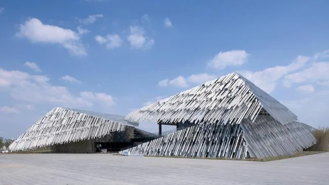 BIM建筑|摄影作品：阳澄湖旅客集散中间 / 隈研吾建筑都会设计事务所