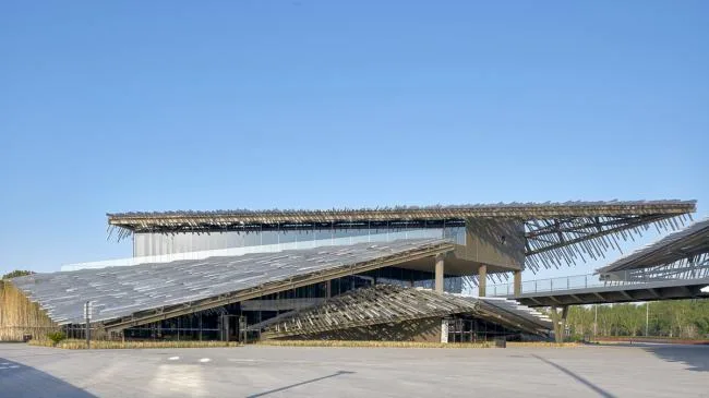 BIM建筑|摄影作品：阳澄湖旅客集散中间 / 隈研吾建筑都会设计事务所