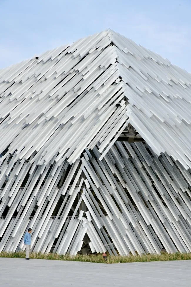 BIM建筑|摄影作品：阳澄湖旅客集散中间 / 隈研吾建筑都会设计事务所