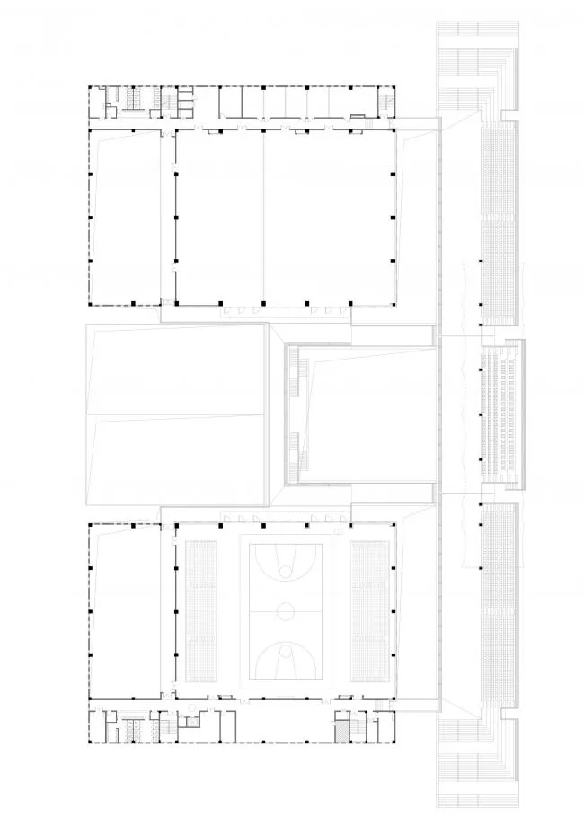 BIM建筑|浙江年夜学国际结合学院（海宁国际校区）综合体育馆 / 浙江年夜学建筑设计研讨院