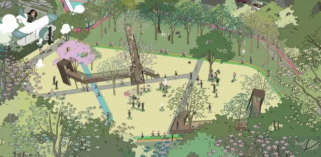 BIM建筑|动感的能量盒子：扬州南部新城体育园 / 柏涛设计