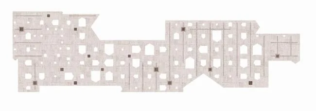 BIM建筑|仿佛岁月风化的古城堡：Pearling 遗址博物馆及进口 / Valerio Olgiati