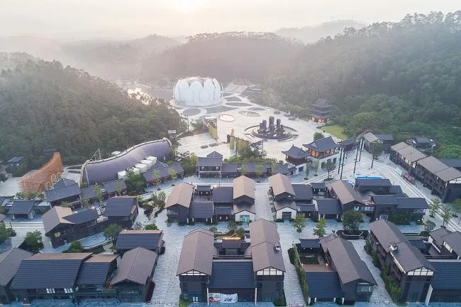 BIM建筑|禅缘此地，不向远方——新兴禅域小镇 / 境作品