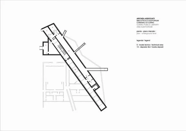 BIM建筑|一本散落墙角，页面泛黄的书：科尔诺公共藏书楼和会堂