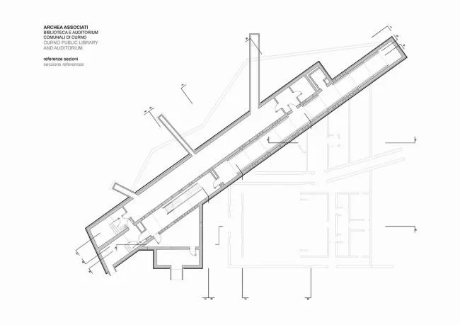 BIM建筑|一本散落墙角，页面泛黄的书：科尔诺公共藏书楼和会堂
