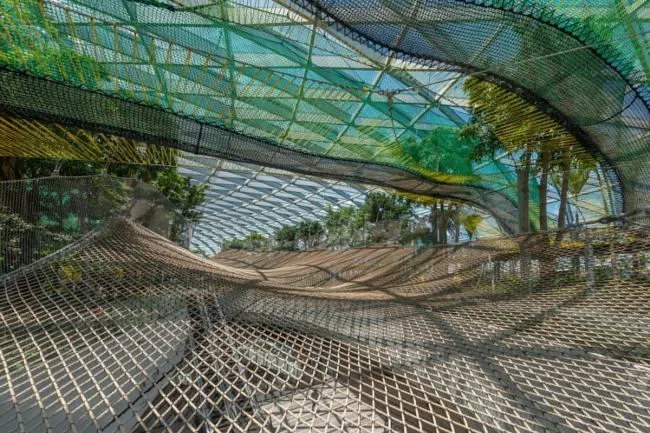 BIM建筑|萨夫迪“新加坡樟宜机场”建成，世界最高的室内瀑布正式对外开放