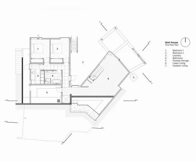BIM建筑|湾区视野，重重迭起的新西兰私人室第 / Max Capocaccia建筑师事务所