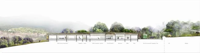 BIM建筑|橡树下远想：山的何处是什么？——法国村落黉舍