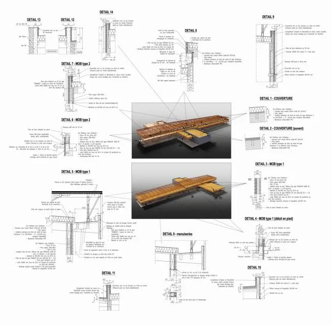 BIM建筑|橡树下远想：山的何处是什么？——法国村落黉舍