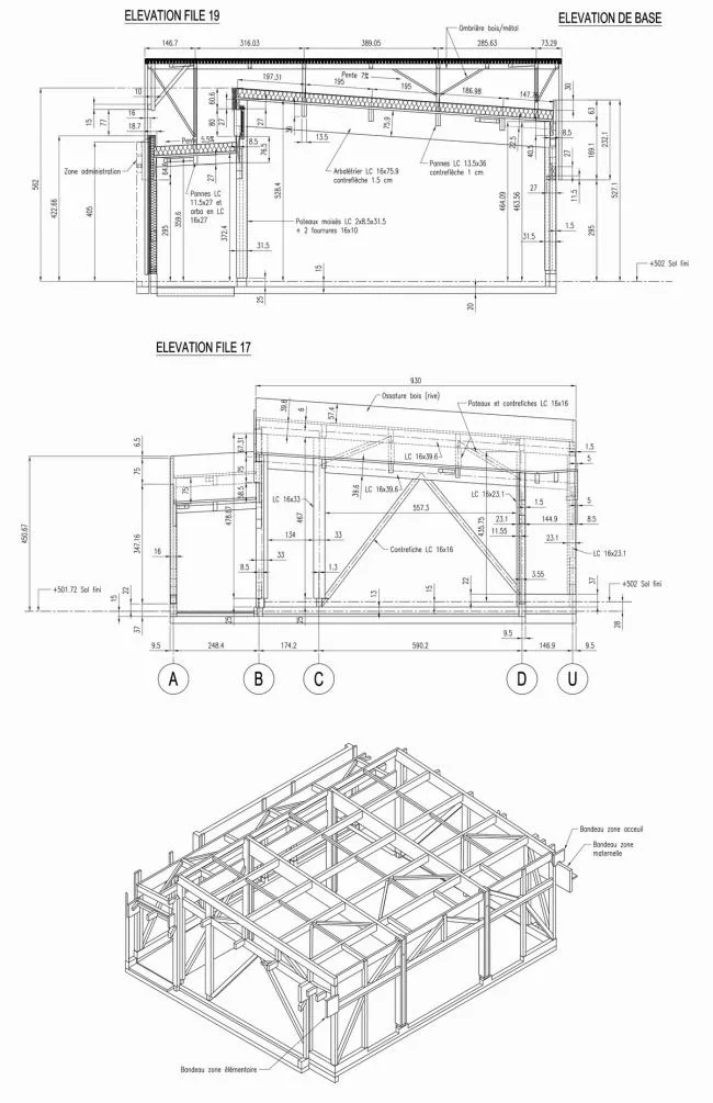 BIM建筑|橡树下远想：山的何处是什么？——法国村落黉舍