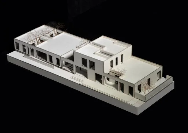 BIM建筑|鹄立于村落地盘，朴素而暖和：三河村村平易近运动中间 / 垣建筑