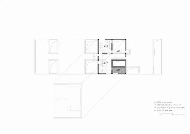 BIM建筑|鹄立于村落地盘，朴素而暖和：三河村村平易近运动中间 / 垣建筑