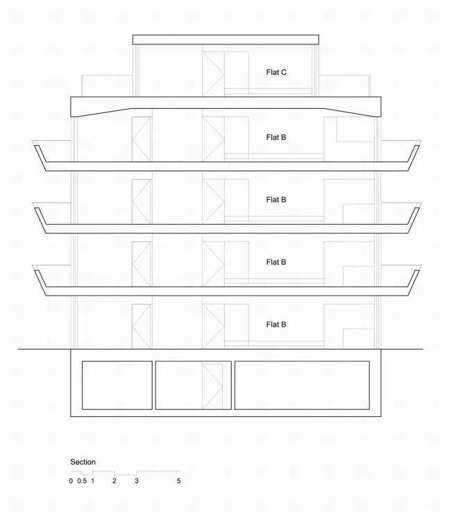 BIM建筑|粗犷的高等感，苏黎世经济实用公寓楼 / Gus Wüstemann