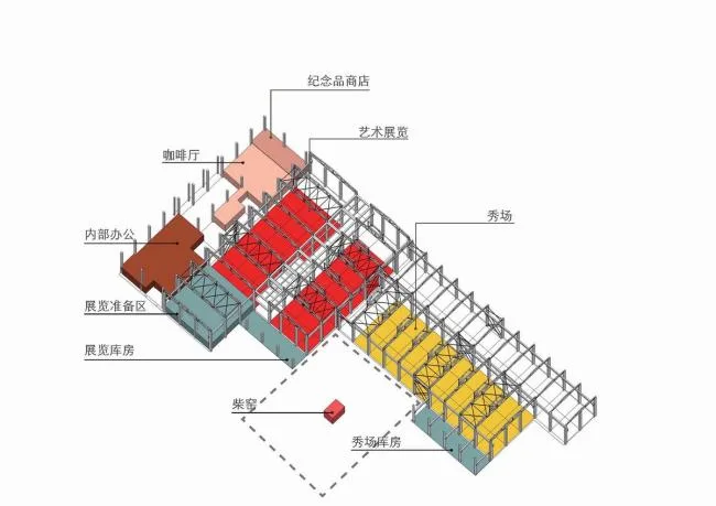 BIM建筑|素胚瓷片，曲线勾画，上海申窑艺术中间（一期）/ 刘宇扬建筑事务所