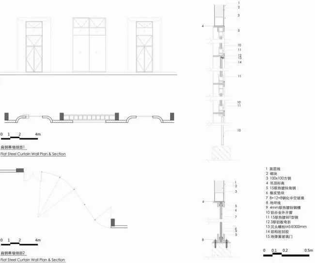 BIM建筑|素胚瓷片，曲线勾画，上海申窑艺术中间（一期）/ 刘宇扬建筑事务所
