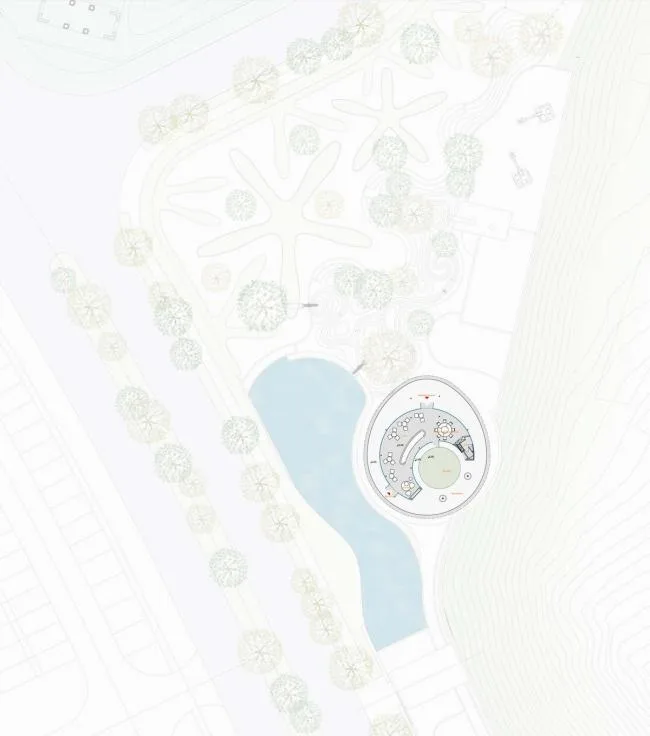 BIM建筑|沙岸上的白色凉帽：阿那亚咖啡厅 / odd