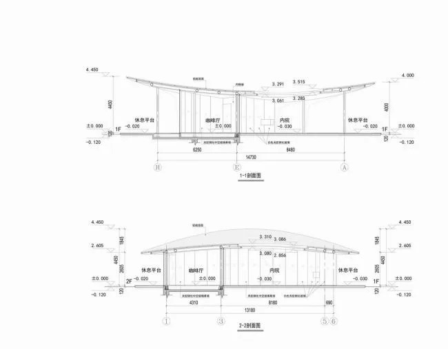 BIM建筑|沙岸上的白色凉帽：阿那亚咖啡厅 / odd