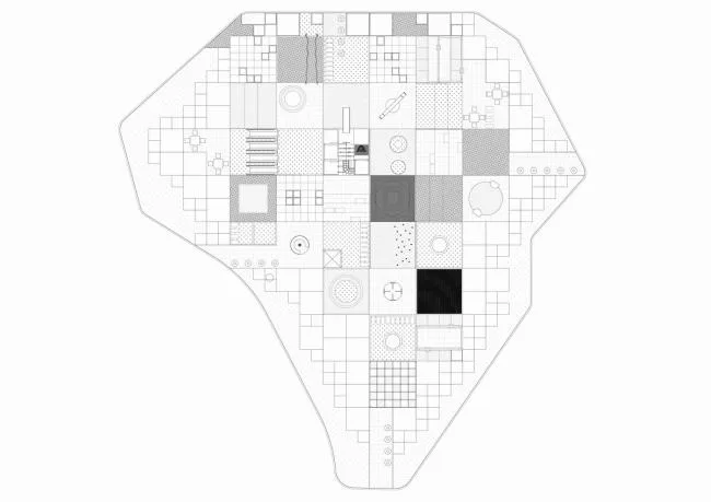 BIM建筑|多彩的像素乐土 / 100architects