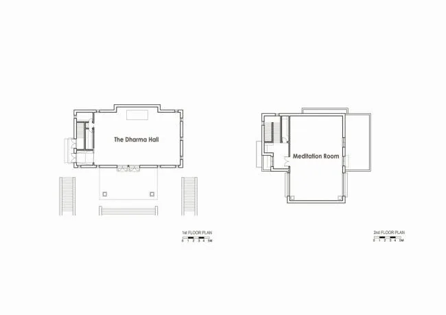 BIM建筑|Jetavana禅院，回回释教原始精力／Studio GAON