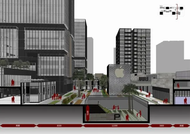 BIM建筑|城市里的院落——广州南沙金茂湾综合体 / 柏涛设计