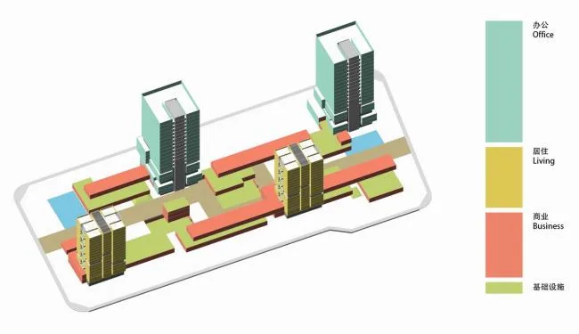 BIM建筑|城市里的院落——广州南沙金茂湾综合体 / 柏涛设计