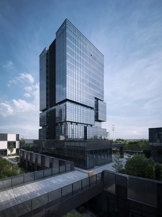 BIM建筑|城市里的院落——广州南沙金茂湾综合体 / 柏涛设计